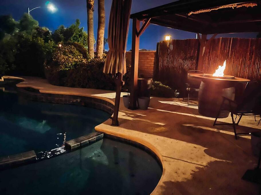 *Entertainment Villa* 5Min To Strip Optional Heated Pool Jacuzzi! ลาสเวกัส ภายนอก รูปภาพ